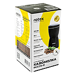 Кофемолка Rotex RCG210-B 200Вт 80грам пластик