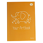 Блокнот Profiplan Artbook Spoony 902767 Слон В6 64 цветных листа