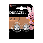 Батарейка Duracell литиевая CR 2016 2шт блистер