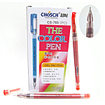 Ручка гелевая J.OTTEN Chosch CS-785red 0.38мм красная