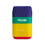 Ластик плюс точилка Milan 4710236 Compact Mix 6.7х4х2.5 см