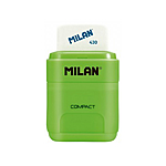 Ластик плюс точилка Milan 4719116 Compact Fluo 6.5х4 см двойная