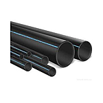 Труба Акведук DanaPlast ПНД d25мм черная с синей полосой PN6x1.8...