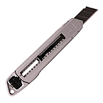 Нож металлический Intertool HT-0512 усиленный лезвие 18мм с винтовой...