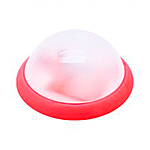 Светильник пластиковый круглый Матовый 40W E27 керамика IP20 красный