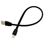 Кабель Aspor A72 Soft Touch Micro USB 0.25м черный