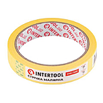 Лента малярная Intertool DM-1920 19мм х 20м желтая