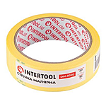 Лента малярная Intertool DM-3020 30мм х 20м желтая 8шт