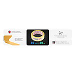 Лента малярная Intertool DM-3020 30мм х 20м желтая 8шт