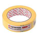 Лента малярная Intertool DM-3040 30мм х 40м желтая 8шт