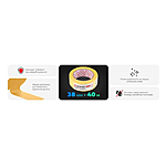 Лента малярная Intertool DM-3840 38мм х 40м желтая 6шт