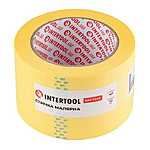 Лента малярная Intertool DM-7240 72мм х 40м желтая 2шт