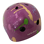 Шлем защитный велосипедный детский Calibri FSK-503L фиолетовый...