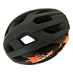 Шлем защитный велосипедный Calibri FSK-Y53 черно-оранжевый