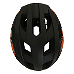 Шлем защитный велосипедный Calibri FSK-Y53 черно-оранжевый