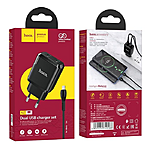    Hoco N7 Speedy dual port charger set Micro...