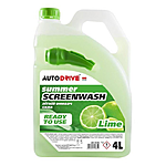    Auto Drive Summer Screen Wash  4 Lime