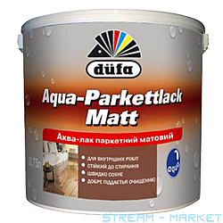   Dufa Aqua-Parkettlack Matt 0.75 