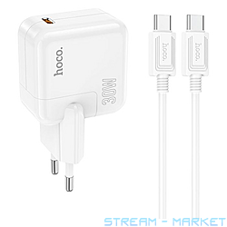    Hoco C112A Advantage single port PD30W Type-C to Type-C...