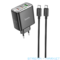    Hoco CS44A Smart PD65W 2C1A charger EU...