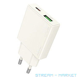    Hoco N45 Biscuit PD30W  QC3.0 charger EU...