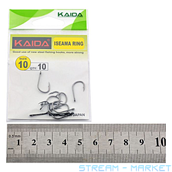 Крючки KAIDA ISEAM №10 10шт 004572