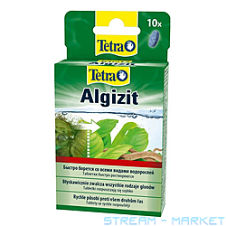 Средство Tetra Algizit против водорослей в аквариуме 10 таблеток на...