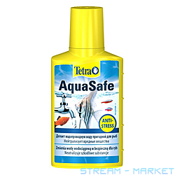 Средство Tetra Aqua Safe для приготовления воды в аквариуме 50мл на...