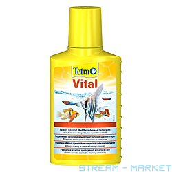 Средство Tetra Vital витаминизированный кондиционер для аквариумной воды 100мл на...