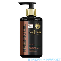 Шампунь Dallas Argan oil с натуральным клюквенным екстрактом и аргановым маслом...