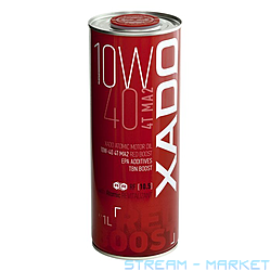   Xado Atomic Oil 10W-40 4T MA2 RED BOOST