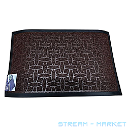 Килимок для підлоги Dariana Grass 45х75см Еліпс коричневий