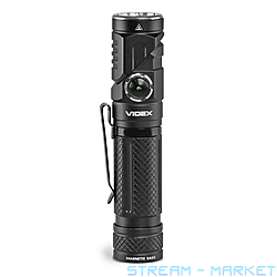 ˳������ ����������� Videx VLF-A232R 1000Lm 5000K WHITE ���� RED Li-ion 18650...