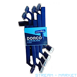 Станки для бритья Dorco Twin Blade мужские одноразовые 2 лезвия...