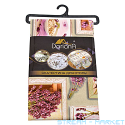 Скатерть для стола Dariana 137х150см 1254-1 на флизелиновой основе