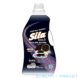 Средство для стирки черных тканей Sila GOLD Black 2.5л