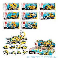 Конструктор Транспорт 71 элемент 40х10х19см