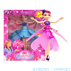 Кукла Летающая фея реагирует на руку аккумулятор 19см