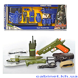 Набор оружия 63.5х24х5см ассорти