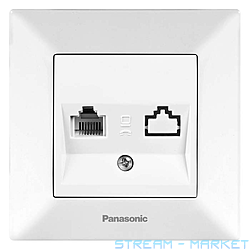   Panasonic Arkedia slim WNTC0402-2WH-UA 