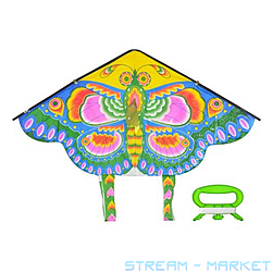 Повітряний змій ширина 95см довжина 47см хвіст 36см