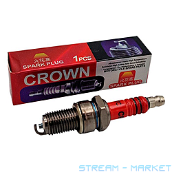 ����� 4� CROWN D8TC M12�1.25 19mm 125-600cc 1��