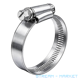 Хомут Powerfix нержавейка 32-50 25шт