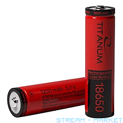 ���������� Titanum Li-ion 18650 ��� ������� 1200mAh