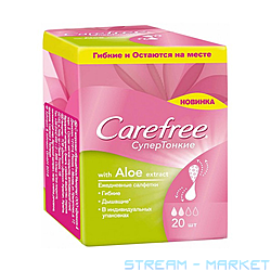    Carefree with Aloe extract   ...