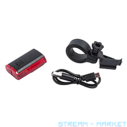 Стоп аккумуляторный JY-6015 U 3 ярких красных светодиода Micro...