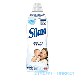 Кондиціонер для білизни Silan Сенсатів та дитячий 770мл