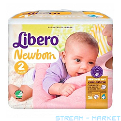 ϳ  Libero Newborn 2 3-6 36