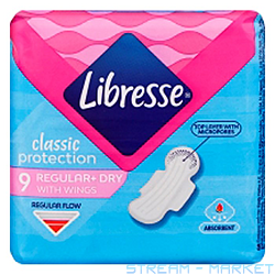  㳺 Libresse Classic Protection Regular Drai 4 ...