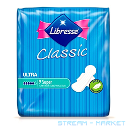  㳺 Libresse Classic Ultra Clip Super Soft 5 ...